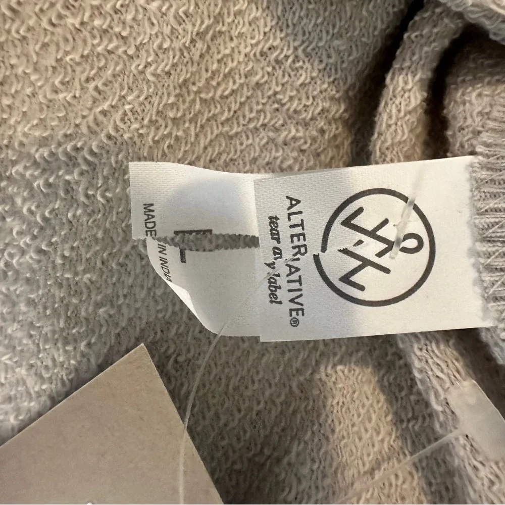 NWT Alternative Apparel Syracuse University Lightweight Crewneck Sweatshirt Sz L - Picture 6 of 6